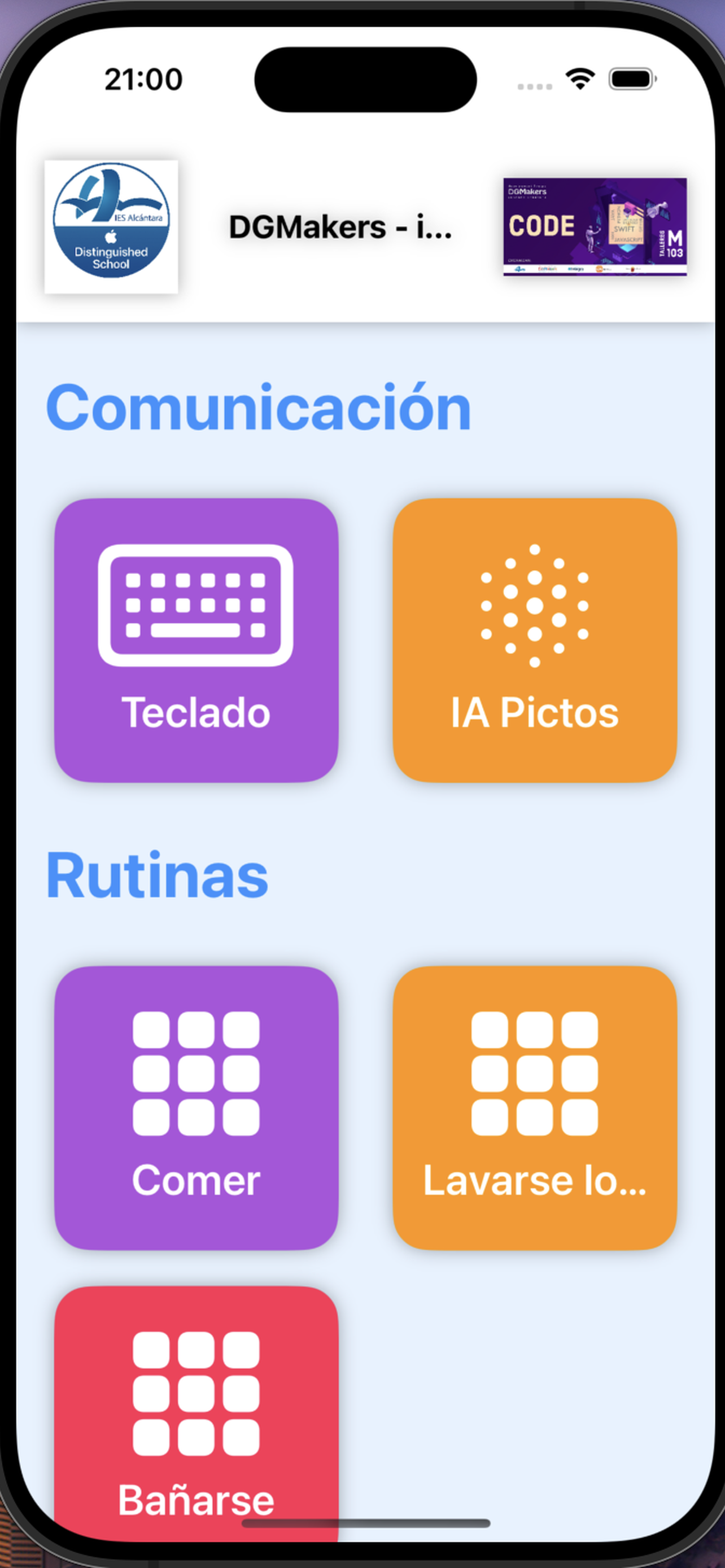 Captura de App ITEA 1