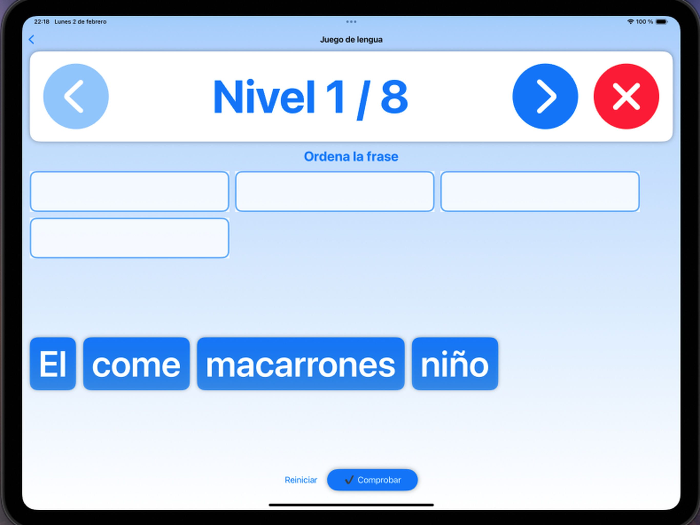Captura de App ITEA 10